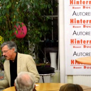Peter Meissner "Höchste Zeit für Heiterkeit" -Buchpräsentation bei Hintermayer Bücher (AT 2015)