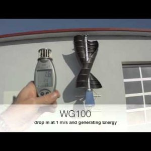 INFO+WINDKRAFT+INNOVATION: Helix vertikaler Windgenerator (DE 2011)