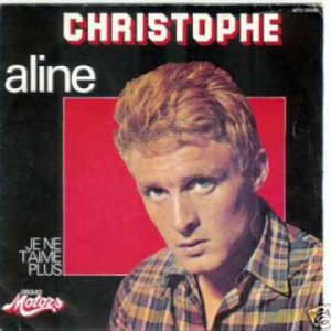 CHANSON+NOVELTY SONG: Christophe - Aline (FR 1965)
