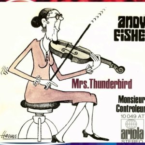 SCHLAGER+HUMOR+NOVELTY SONG: Andy Fisher - Monsieur Controleur (AT 1970)