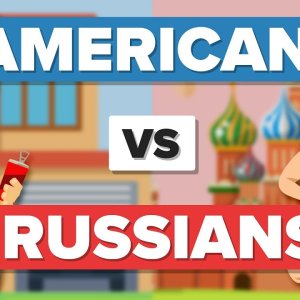 INFO+WHO-IS-WHO+WHAT-IS-WHAT: Average American VS Average Russian - People Comparison (US 2017)