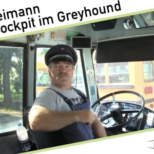 AUSWANDERER+USA+SELFMADE+FAMILY: Konny Reimann erklärt das Cockpit im Greyhound (US 2012)