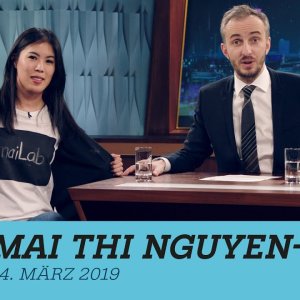 GESPRÄCH+TALK: Mai Thi Nguyen-Kim zu Gast im Neo Magazin Royale mit Jan Böhmermann - ZDFneo 03/2019