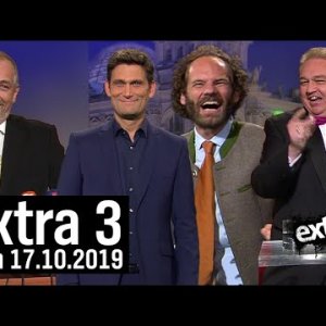 VORTRAG+SATIRE+ERNST-FÄLLE: Extra 3 vom 17.10.2019 im Ersten  | extra 3 | NDR