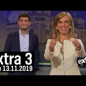 VORTRAG+SATIRE+ERNST-FÄLLE+HUMOR: Extra 3 vom 13.11.2019 | extra 3 | NDR