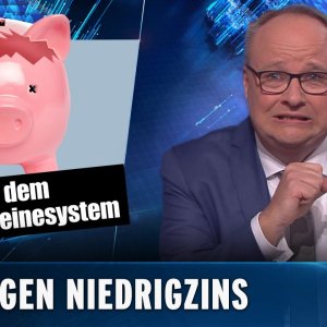 VORTRAG+SATIRE+ERNST-FÄLLE: Wer ist schuld am Niedrigzins-Elend? | heute-show vom 15.11.2019