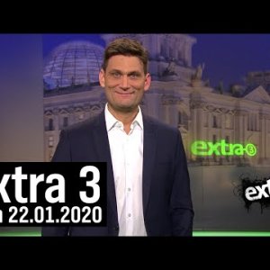 SATIRE-ERNST-FÄLLE+HUMOR-VERSUCHE+VORTRAG: Extra 3 vom 22.01.2020 mit Christian Ehring | extra 3 | NDR