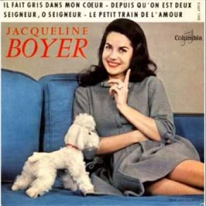 POP+CHANSON+LATIN+BOSSA+BRAZIL: Jacqueline Boyer - Il fait gris dans mon Coeur (FR 1962)
