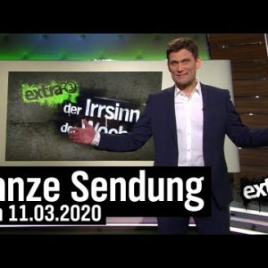 SATIRE-ERNST-FÄLLE+HUMOR-VERSUCHE+SOLO-AUFTRITT: Extra 3 vom 11.03.2020 mit Christian Ehring  | extra 3 | NDR