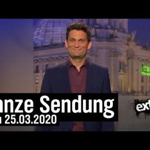 SATIRE-ERNST-FÄLLE+HUMOR-VERSUCHE+SOLO-STUDIO: Extra 3 vom 25.03.2020 mit Christian Ehring | extra 3 | NDR