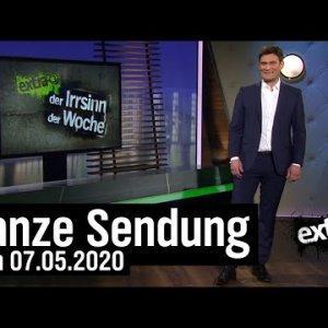SATIRE-ERNST-FÄLLE+HUMOR-VERSUCHE+SOLO-STUDIO: Extra 3 vom 07.05.2020 mit Christian Ehring im Ersten | extra 3 | NDR