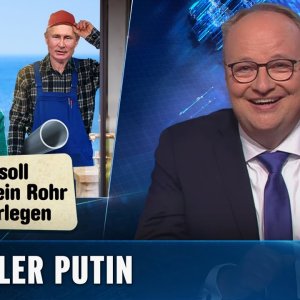 SATIRE-ERNST-FÄLLE+HUMOR-VERSUCHE+SOLO-STUDIO: Nord Stream 2 - Europa ist abhängig von Putins Gas | heute-show vom 11.09.2020