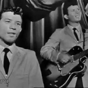 INSTRUMENTAL+HAWAII+GUITAR+POP: Santo & Johnny - Sleep Walk (US TV 1959)