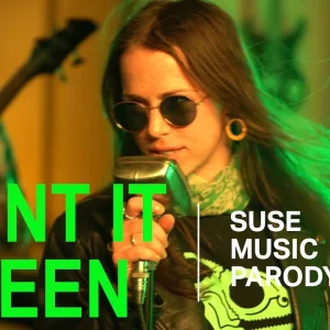 SUSE+LINUX+POP+BEAT+MUSIC+PARODY+FEMALE: A SUSE Music Parody - Paint it Green (Parody of Paint it Black - Rolling Stones) (US 2018)