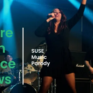 SUSE+LINUX+MUSIC+PARODY+ROCK+FEMALE: A SUSE Music Parody - Where Open Source Grows (Parody of The Immigrant Song by Led Zeppelin) (US 2023)