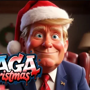 XMAS+HUMOR+SATIRE+POP+SONG: Have a MAGA Christmas! Patriotic Holiday Song Celebrating Trump's Return (US 2024)